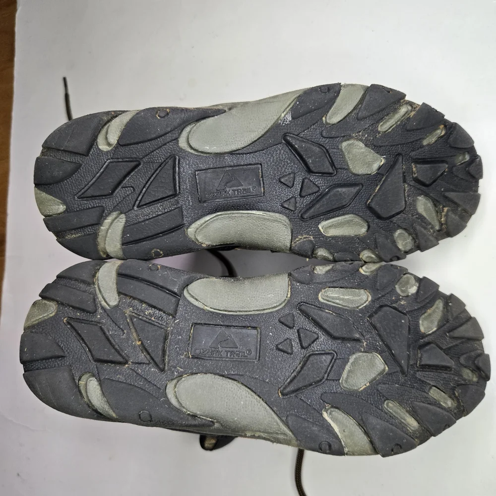 Ozark Trail Kids Boots in camo.